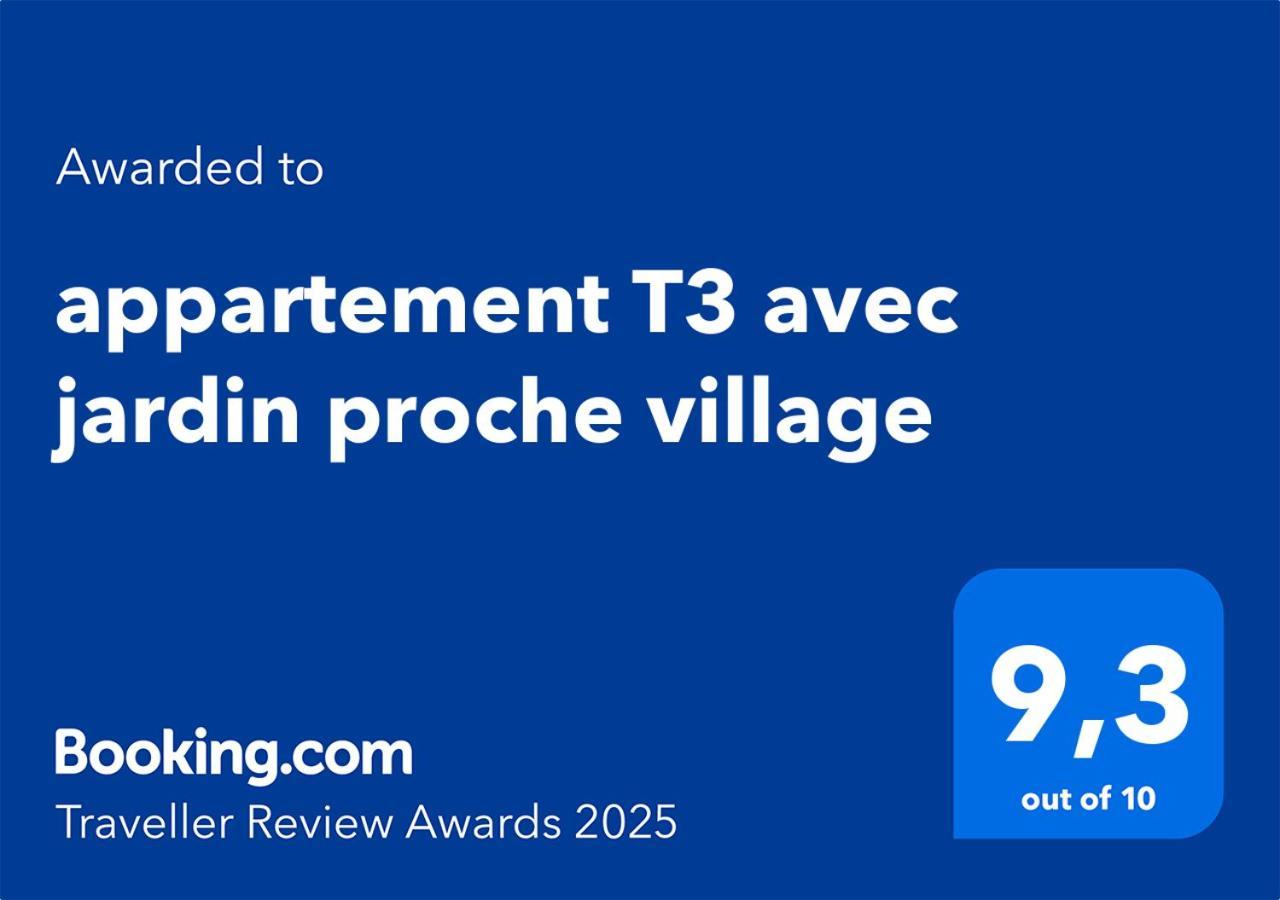 Appartement T3 Avec Jardin Proche Village 생-보네-앤-샹소 외부 사진